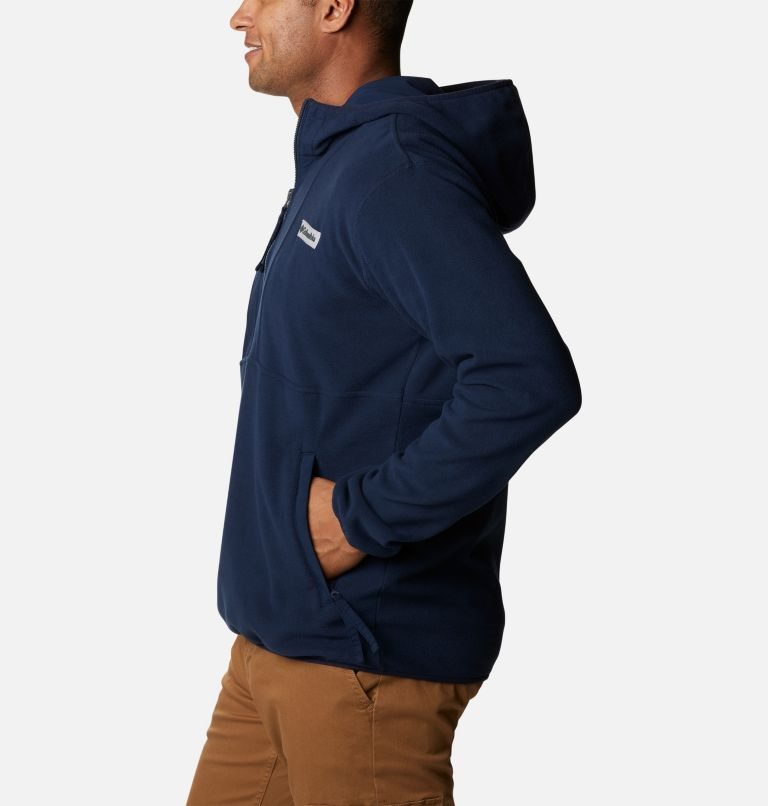 Hanorac Cu Gluga Columbia Back Bowl Lite Half Zip Fleece Barbati Bleumarin | HA8QSZM0A