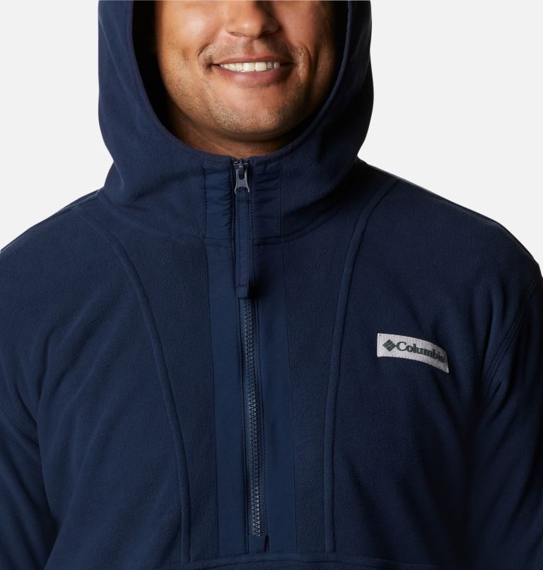 Hanorac Cu Gluga Columbia Back Bowl Lite Half Zip Fleece Barbati Bleumarin | HA8QSZM0A