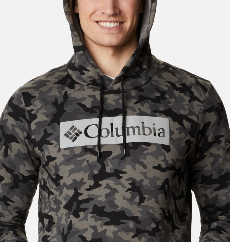 Hanorac Cu Gluga Columbia Logo Printed Barbati Camuflaj | MKS9MZQ70