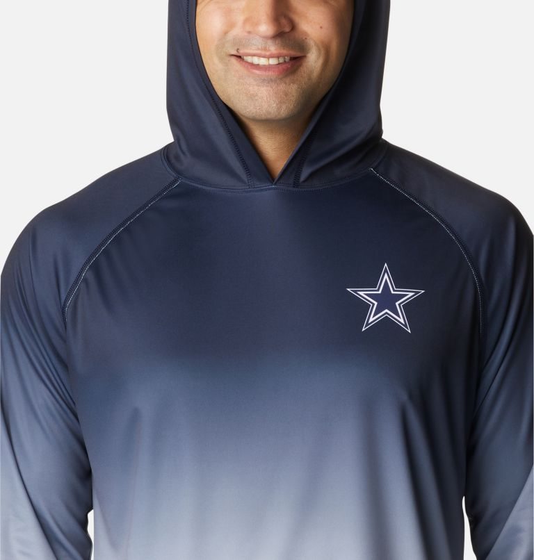 Hanorac Cu Gluga Columbia PFG Super Terminal Tackle - Dallas Cowboys Barbati Bleumarin | BKS019ZQA