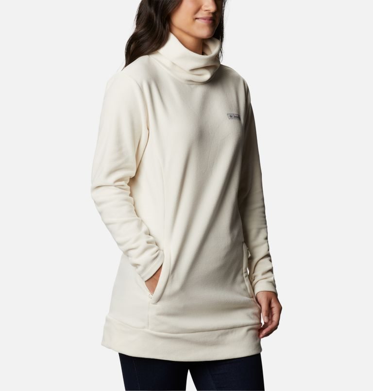 Hanorace Columbia Ali Peak Fleece Tunic Dama Albi | RG91QSAZ7