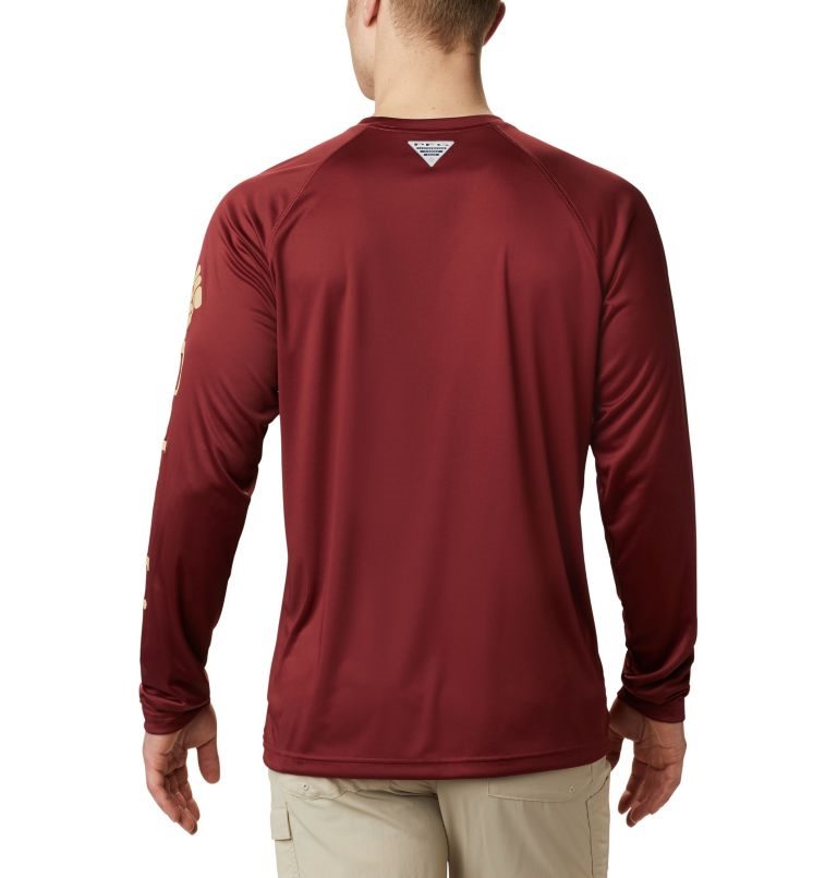 Hanorace Columbia Collegiate PFG Terminal Tackle Long Sleeve - Florida State Barbati Rosii | GJMQ9ASZ8