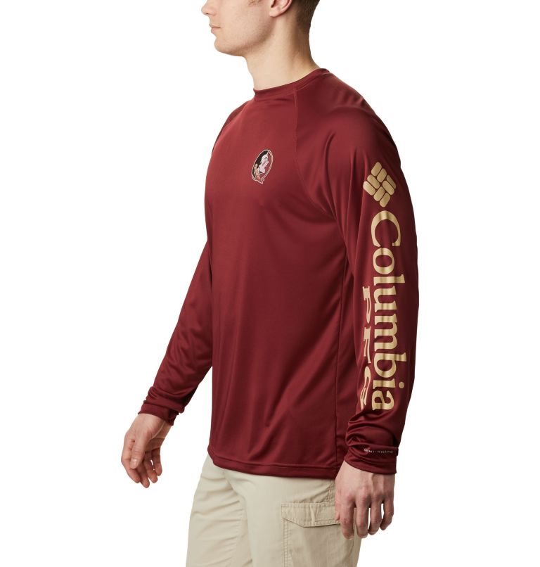 Hanorace Columbia Collegiate PFG Terminal Tackle Long Sleeve - Florida State Barbati Rosii | GJMQ9ASZ8