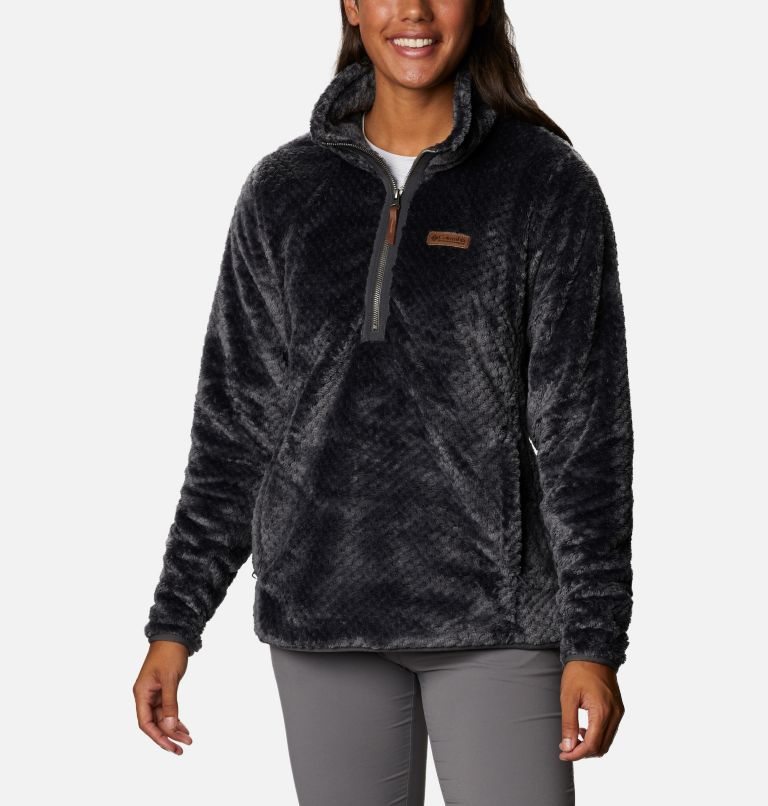 Hanorace Columbia Fireside Quarter Zip Sherpa Fleece Dama Negrii | FU08M71ZS