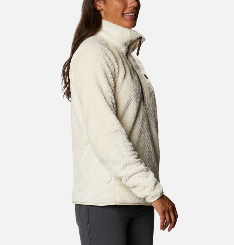 Hanorace Columbia Fireside Quarter Zip Sherpa Fleece Dama Albi | HWA8QZ701