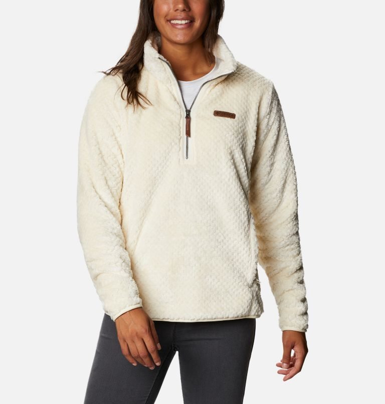 Hanorace Columbia Fireside Quarter Zip Sherpa Fleece Dama Albi | HWA8QZ701