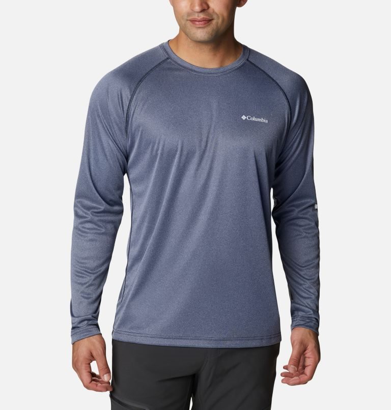 Hanorace Columbia Fork Stream Heather Long Sleeve Barbati Bleumarin | BNAZ17M8S