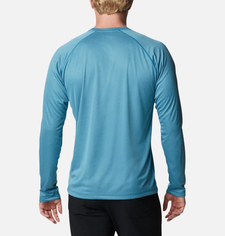 Hanorace Columbia Fork Stream Heather Long Sleeve Barbati Turcoaz | JHZ190MS8