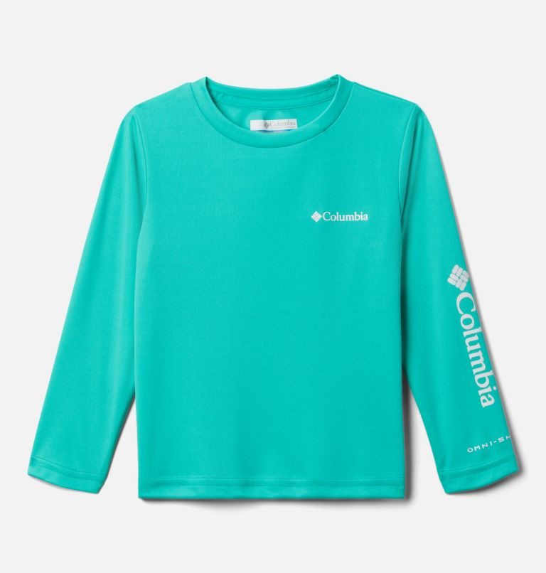 Hanorace Columbia Fork Stream Long Sleeve Copii Turcoaz | HL19S7QZ8