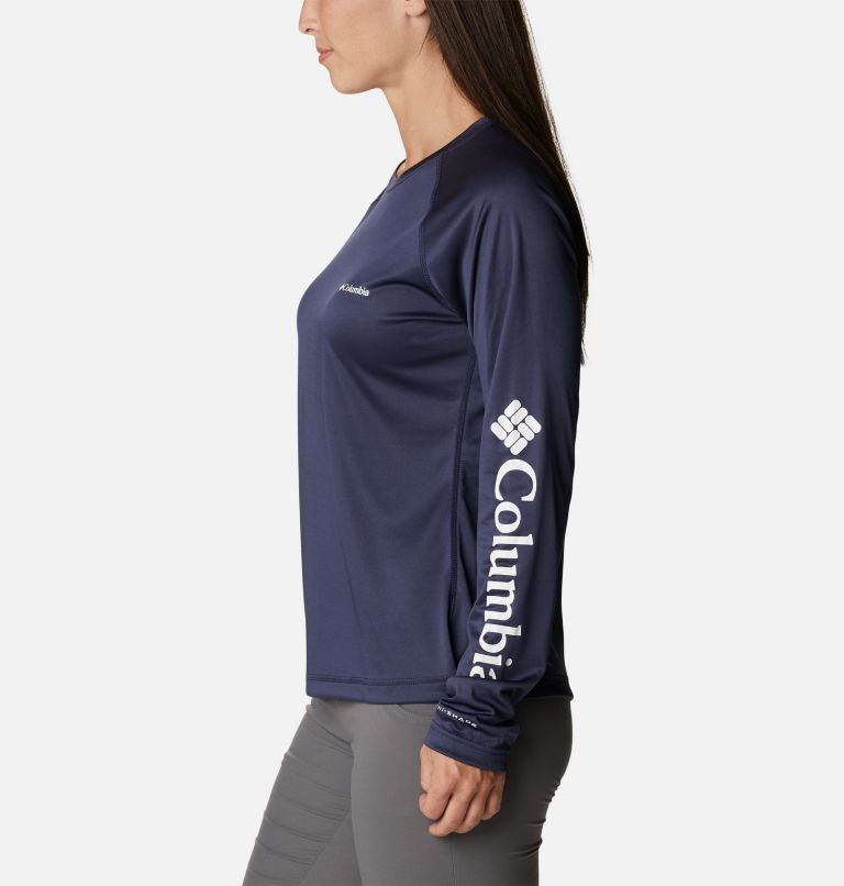 Hanorace Columbia Fork Stream Long Sleeve Dama Bleumarin | IC7SM80A9