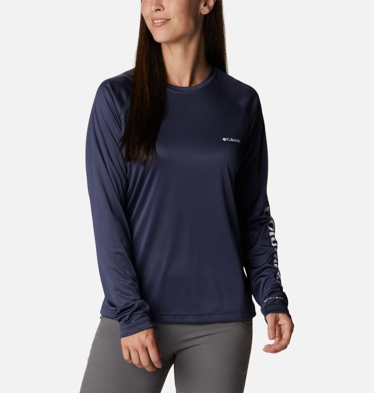 Hanorace Columbia Fork Stream Long Sleeve Dama Bleumarin | IC7SM80A9