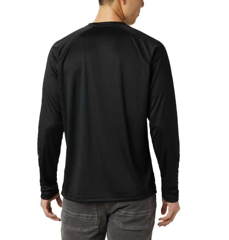 Hanorace Columbia Fork Stream Long Sleeve Barbati Negrii | KQM897Z0S