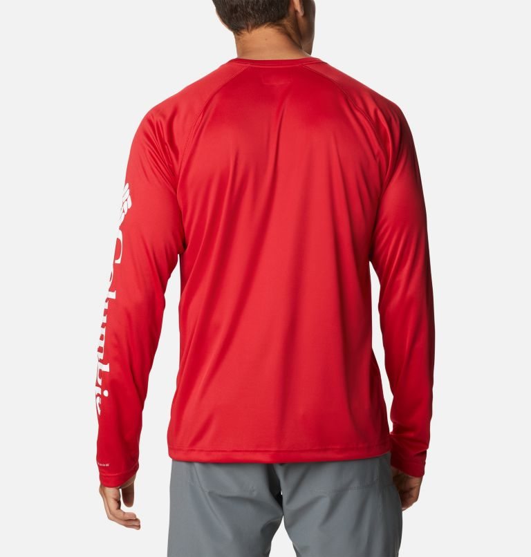 Hanorace Columbia Fork Stream Long Sleeve Barbati Rosii | MAQZ9108M