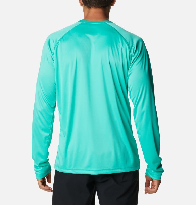 Hanorace Columbia Fork Stream Long Sleeve Barbati Turcoaz | UKM0Q9ZA1