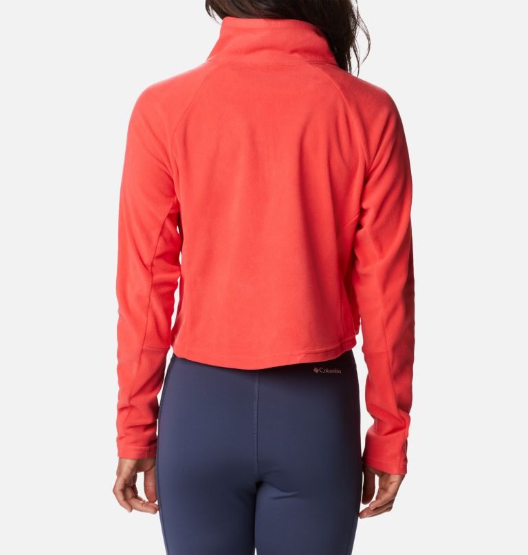 Hanorace Columbia Glacial Cropped Fleece II Dama Rosii | CNAQM807Z