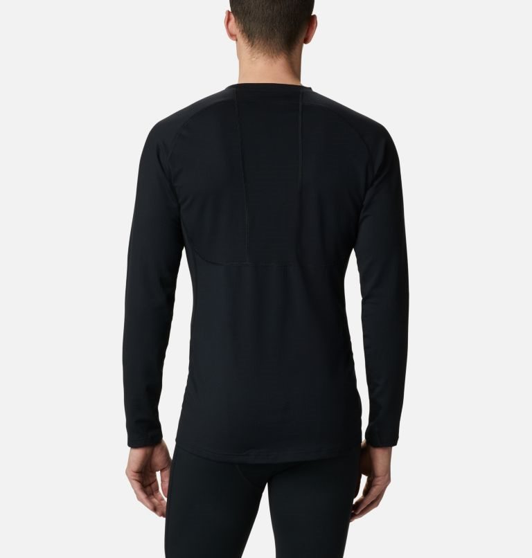 Hanorace Columbia Omni-Heat 3D Knit Crew Baselayer Barbati Negrii | XO91M7AS0