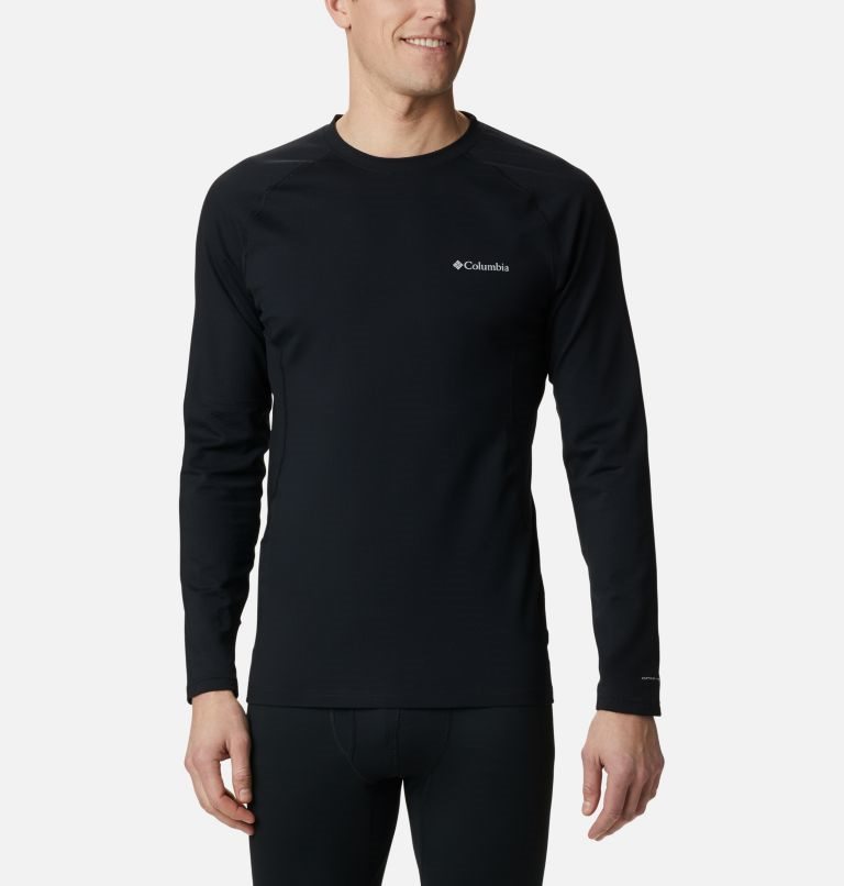 Hanorace Columbia Omni-Heat 3D Knit Crew Baselayer Barbati Negrii | XO91M7AS0