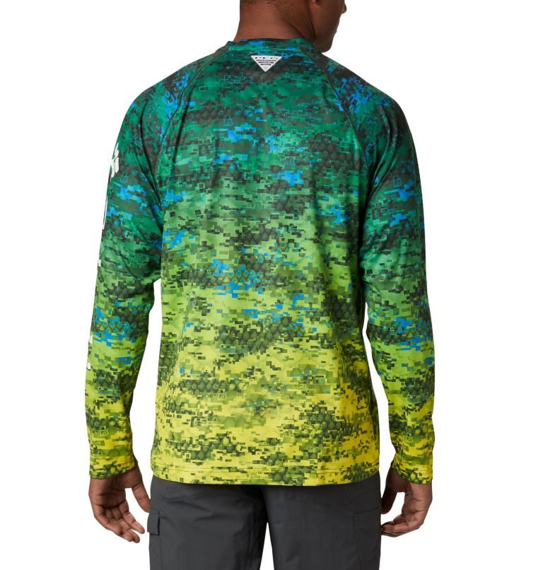 Hanorace Columbia PFG Super Terminal Tackle Long Sleeve Barbati Camuflaj | KLS87A9ZM