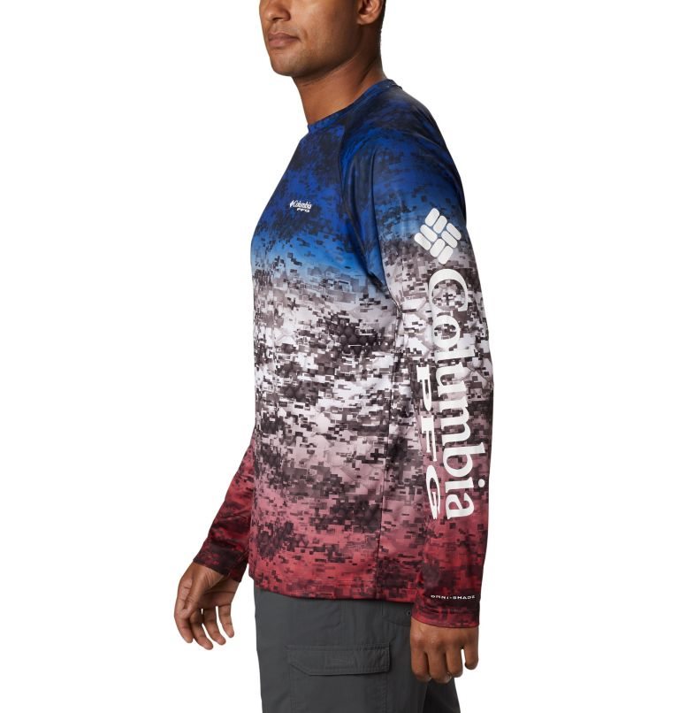 Hanorace Columbia PFG Super Terminal Tackle Long Sleeve Barbati Colorati | SC70ZA91Q