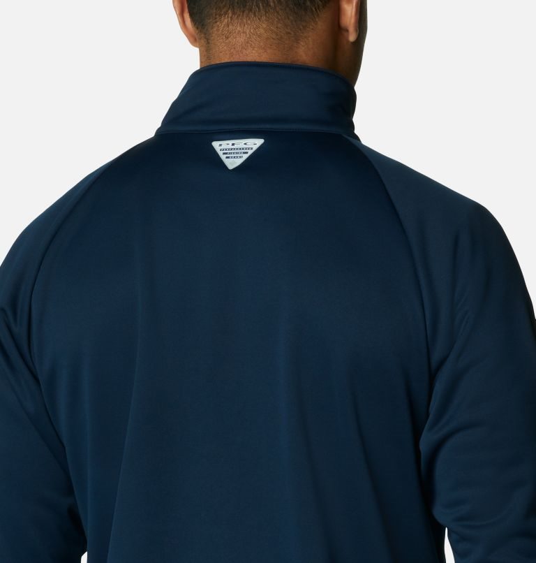 Hanorace Columbia PFG Terminal Tackle Quarter Zip Barbati Bleumarin | FOSQ70Z89