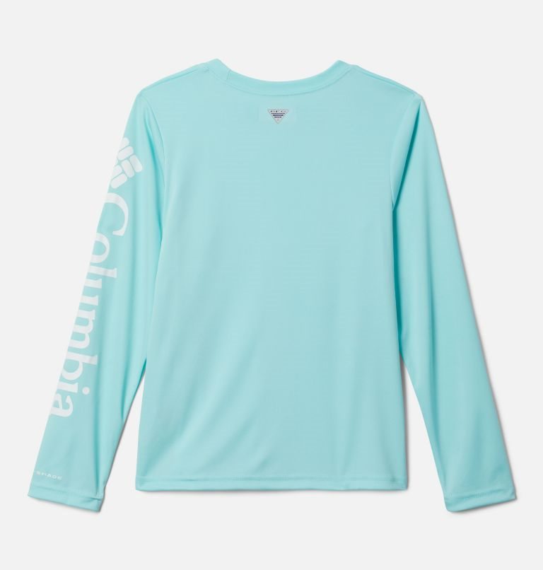 Hanorace Columbia PFG Tidal Long Sleeve Copii Turcoaz | AXSQA1870