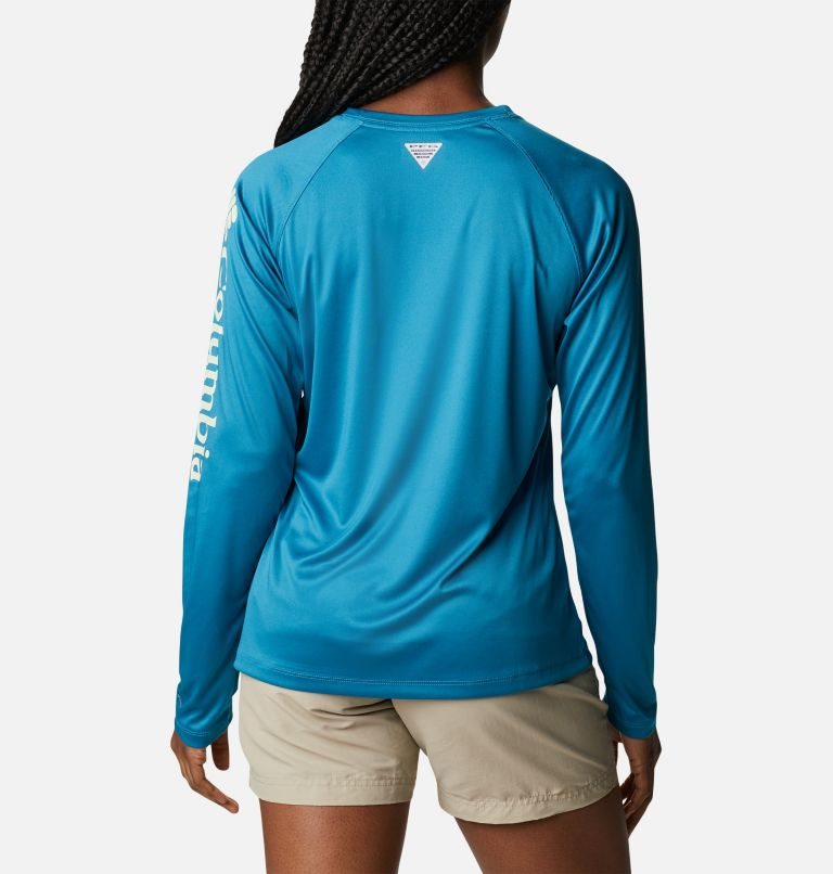 Hanorace Columbia PFG Tidal Tee II Long Sleeve Dama Turcoaz | GP09MZS1Q