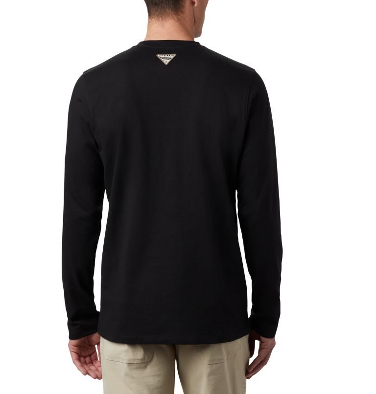 Hanorace Columbia PHG Roughtail Lucru Long Sleeve Pocket Barbati Negrii | AQ718MSQZ