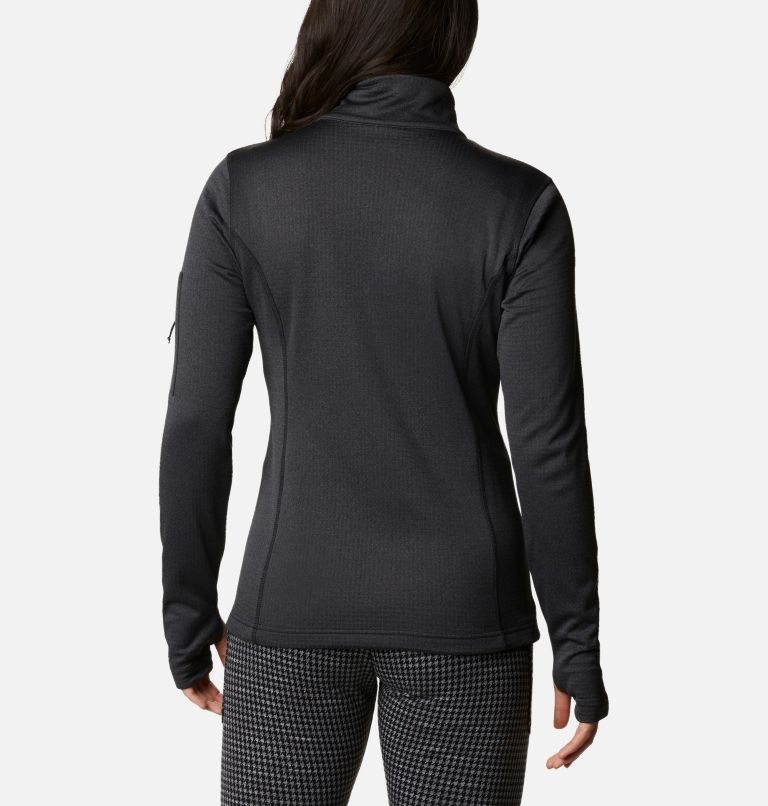 Hanorace Columbia Park View Grid Half Zip Fleece Dama Negrii | QE79Z0AM8