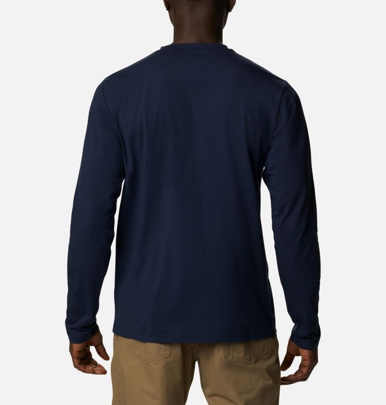 Hanorace Columbia Sun Trek Long Sleeve Barbati Bleumarin | GXMZA70SQ