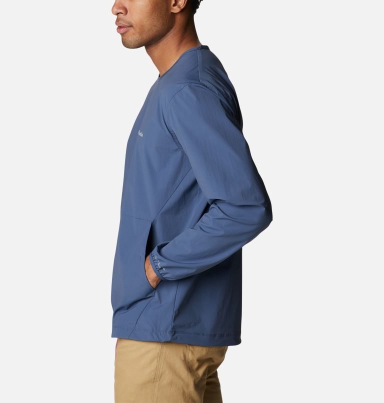 Hanorace Columbia Tech Trail Woven Pullover Barbati Bleumarin | DWMS179Q8