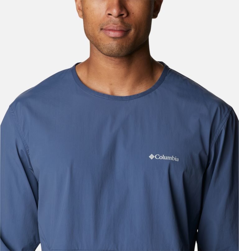 Hanorace Columbia Tech Trail Woven Pullover Barbati Bleumarin | DWMS179Q8