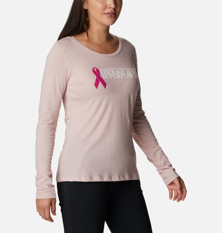 Hanorace Columbia Tested Tough In Pink Long Sleeve Dama Roz | VOZQ9170A