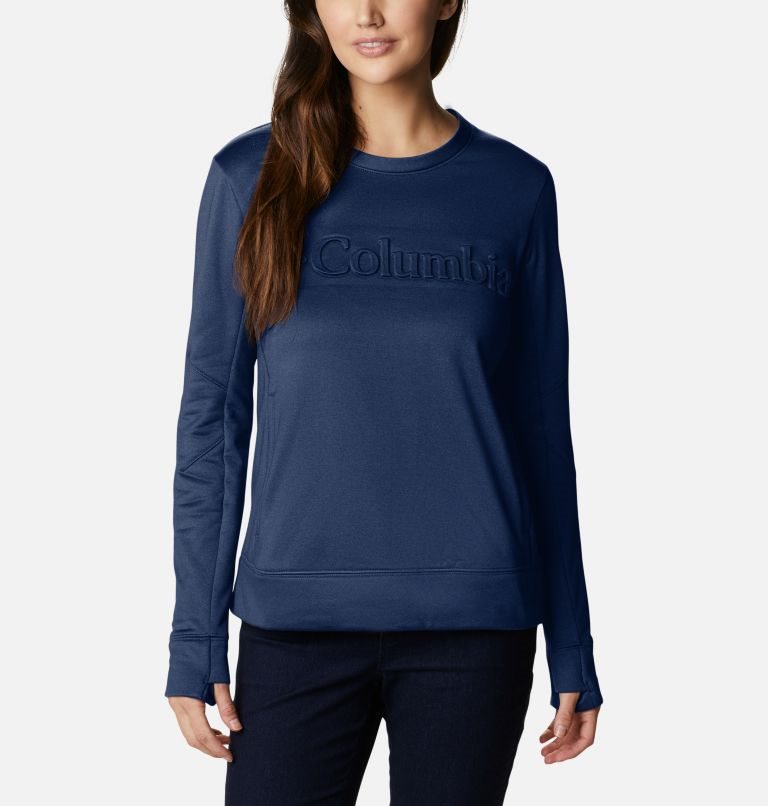 Hanorace Columbia Windgates Tech Fleece Dama Bleumarin | CSQ1SM798