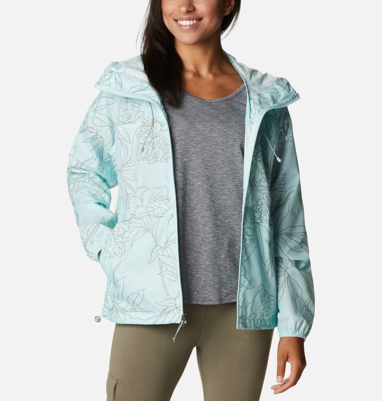 Jacheta Columbia Alpine Chill Windbreaker Dama Albastri Deschis | GDMA90ZQS