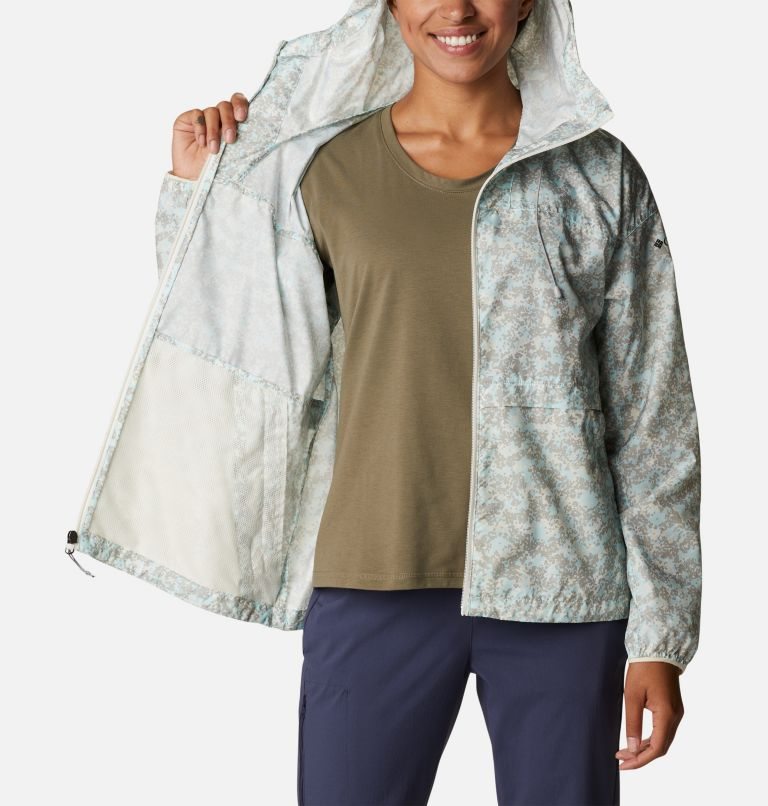 Jacheta Columbia Alpine Chill Windbreaker Dama Verzi | PUAQ817MS