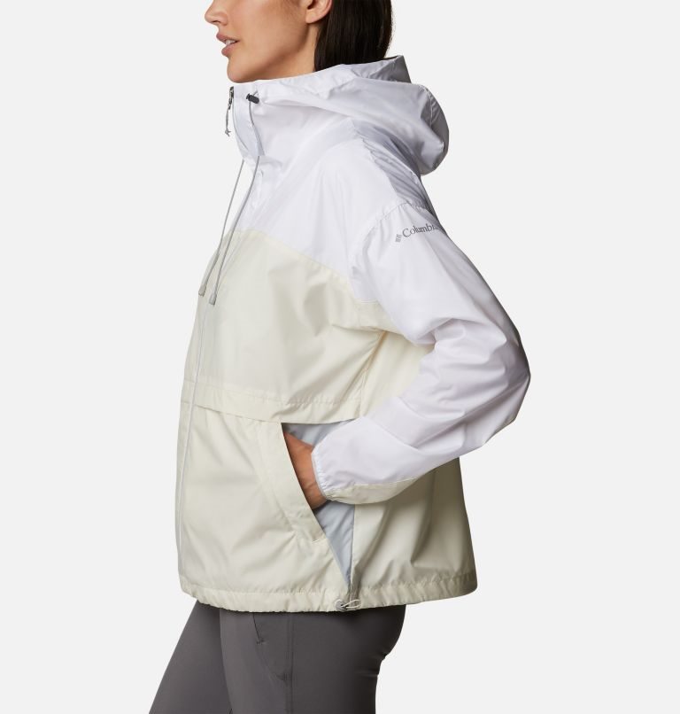 Jacheta Columbia Alpine Chill Windbreaker Dama Albi | SV8QS1AM0