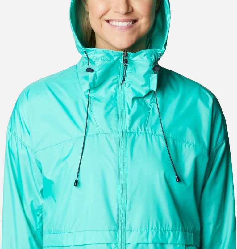 Jacheta Columbia Alpine Chill Windbreaker Dama Turcoaz | TQMQ1SZ87