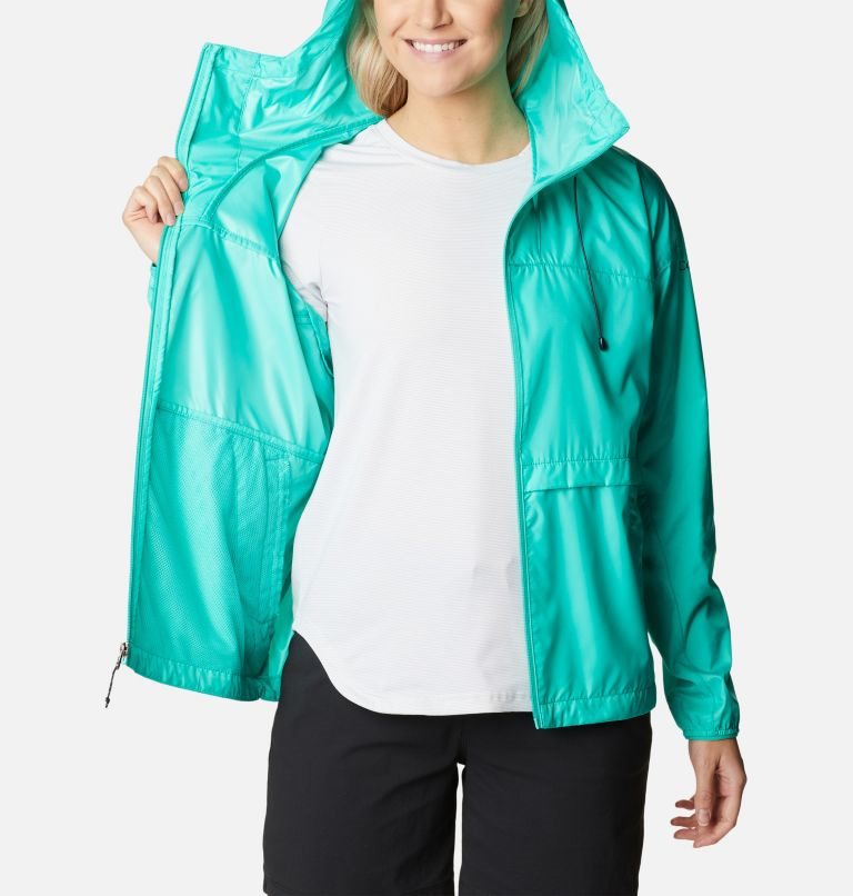 Jacheta Columbia Alpine Chill Windbreaker Dama Turcoaz | TQMQ1SZ87