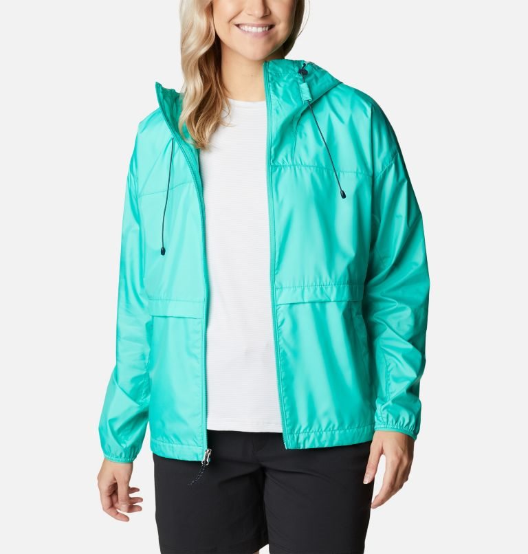 Jacheta Columbia Alpine Chill Windbreaker Dama Turcoaz | TQMQ1SZ87