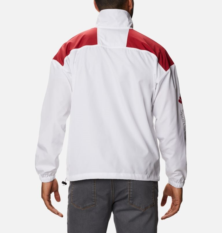 Jacheta Columbia Collegiate Santa Ana Anorak - Washington State Barbati Albi Rosii | AQ8AZ091S