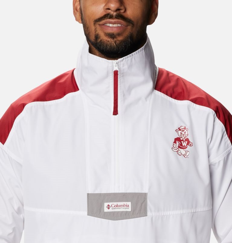 Jacheta Columbia Collegiate Santa Ana Anorak - Washington State Barbati Albi Rosii | AQ8AZ091S