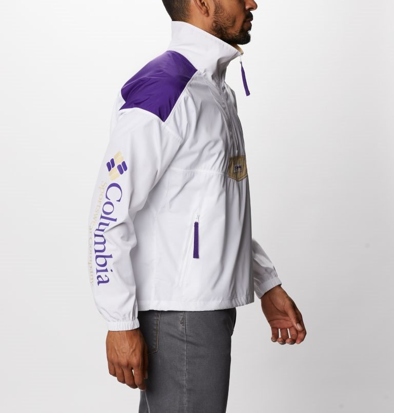 Jacheta Columbia Collegiate Santa Ana Anorak - Washington Barbati Albi Violet | IB19ZQ7SM