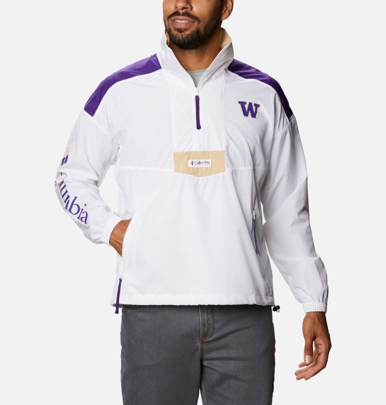 Jacheta Columbia Collegiate Santa Ana Anorak - Washington Barbati Albi Violet | IB19ZQ7SM