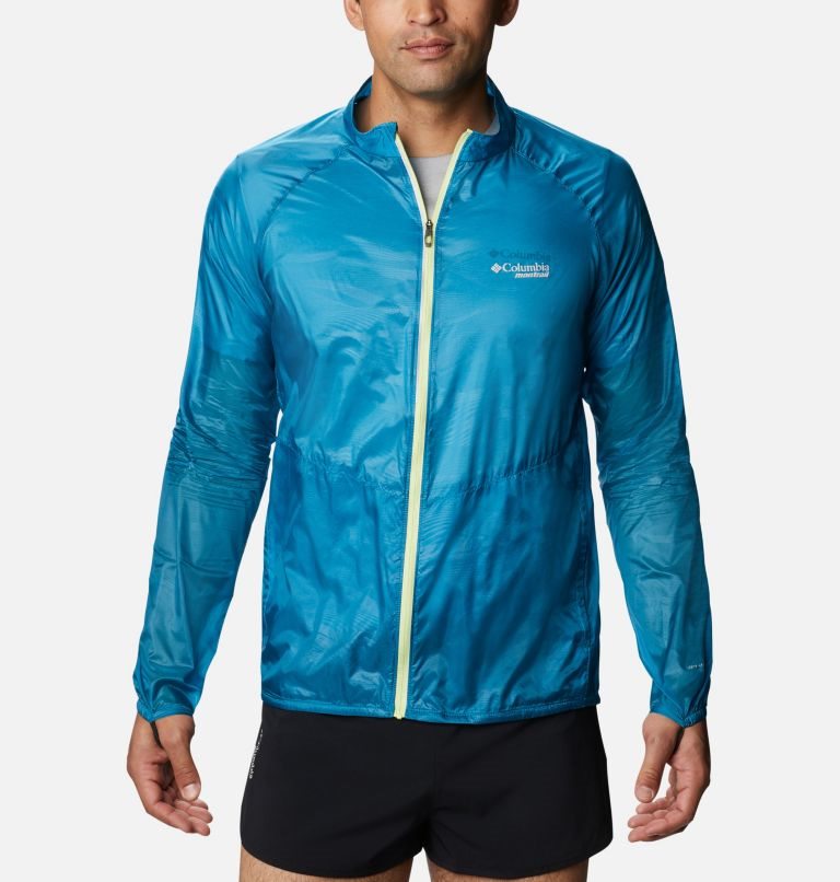 Jacheta Columbia FKT II Windbreaker Barbati Albastri | XYS1AM8Z7