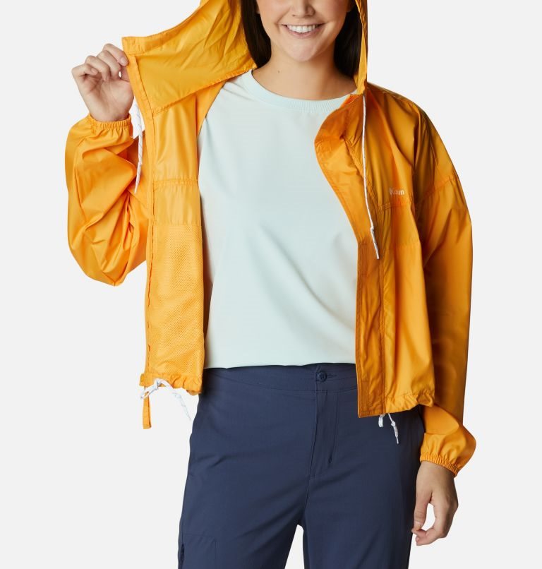 Jacheta Columbia Flash Challenger Cropped Windbreaker Dama Mango | CU8109MZ7