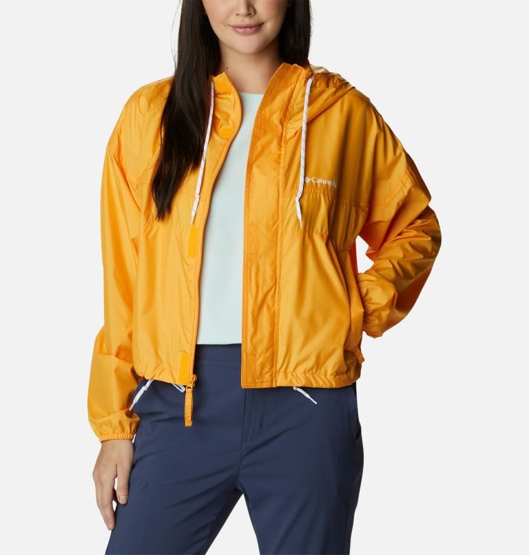 Jacheta Columbia Flash Challenger Cropped Windbreaker Dama Mango | CU8109MZ7