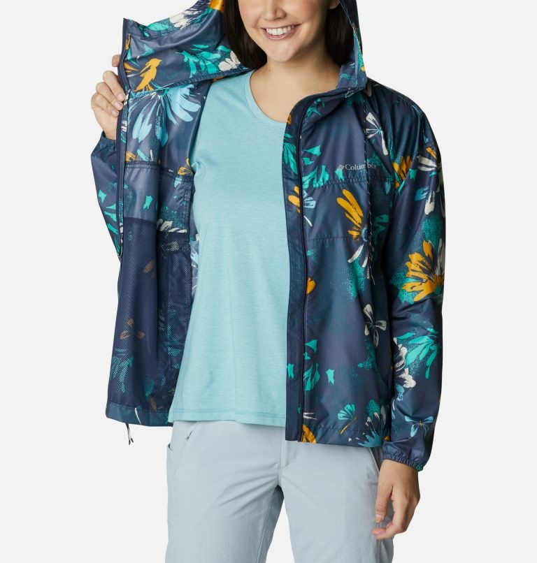 Jacheta Columbia Flash Challenger Novelty Windbreaker Dama Flori | IF018SM7A