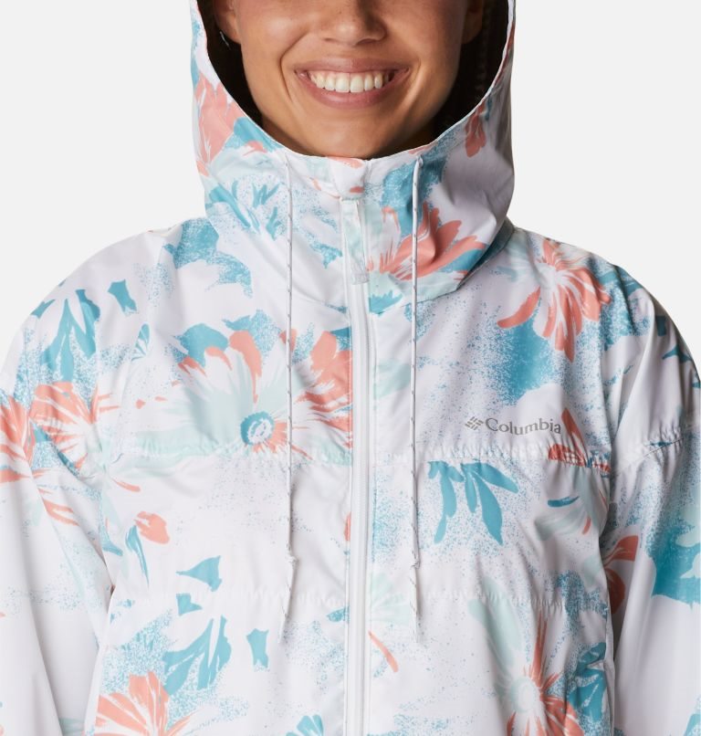 Jacheta Columbia Flash Challenger Novelty Windbreaker Dama Flori | YF0QM1A97