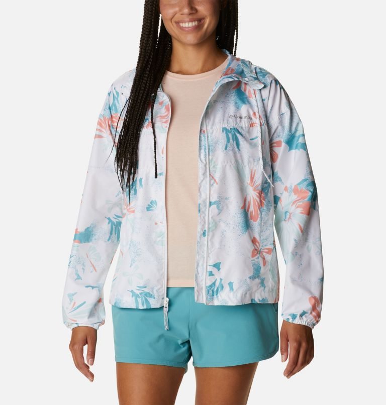 Jacheta Columbia Flash Challenger Novelty Windbreaker Dama Flori | YF0QM1A97