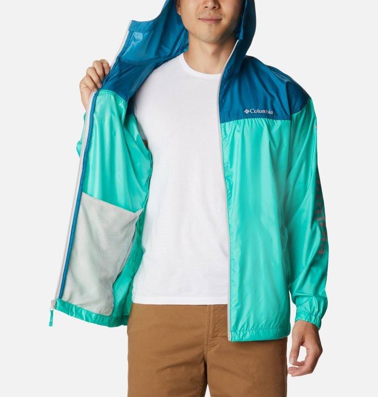 Jacheta Columbia Flash Challenger Novelty Windbreaker Barbati Turcoaz | YGM1S089Z